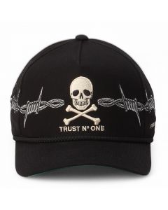 Trust No One Snapback  Black