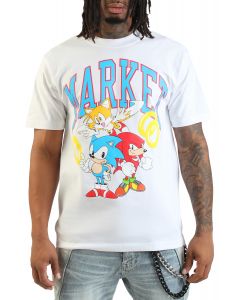 Market x Sonic the Hedgehodge T-Shirt White