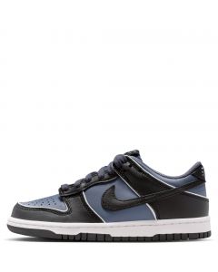 Grade-School Dunk Low SE Light Carbon/Black-White-White