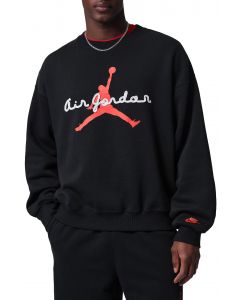 Brooklyn Fleece Crewneck Sweatshirt Black/Infrared 23