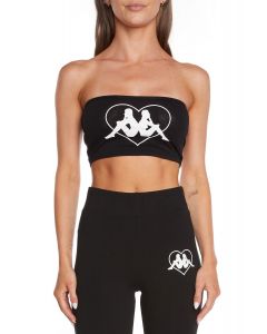 Authentic Koszalin Tube Top Black Smoke-White Bright