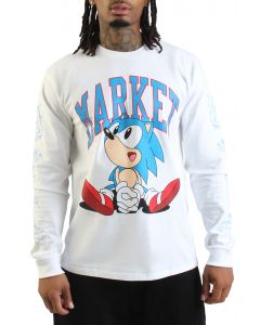 Market X Sonic Run LS T-Shirt White