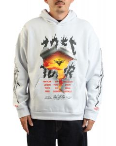 Melo Shine Hoodie  Silver Mist