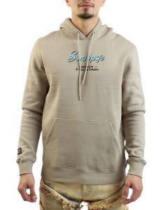 Peanuts Soda Fountain Hoodie  taupe