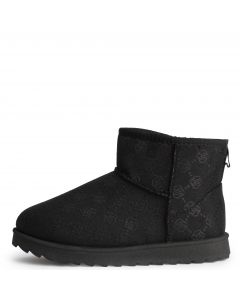  Melon-03 Ankle Bootie  Black