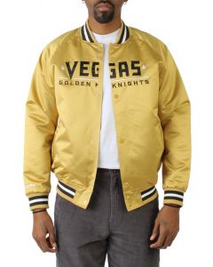 Vegas Golden Knights Satin Jacket  Gold