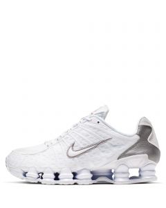 White/White-Metallic Silver-Max Orange