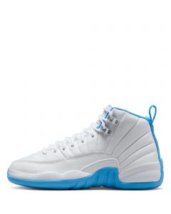 White/University Blue-Metallic Silver