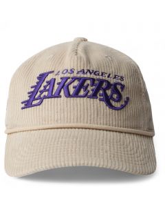 NBA Corduroy Deadstock Fit Los Angeles Lakers Snapback  off-white