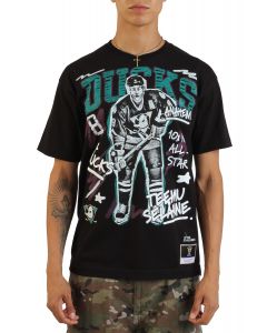 NHL Anaheim Ducks Teemu Selanne Chalked Up T-Shirt  Black