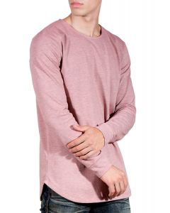 Theydon Lightweight Crew Rose Rosetone