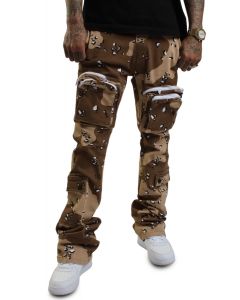 け*ー様 2022SS HERRINGBONE ARMY CARGO PANTS 2023 Y2K Men's Camouflage Cargo cargo pants with Wide
