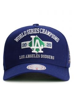 MLB Los Angeles Dodgers 2020 World Series Champions Pro Pinch Fit  Snapback  Blue