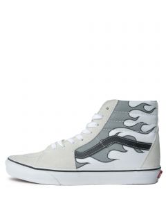 Reflective Flame Sk8-HI  True Whit