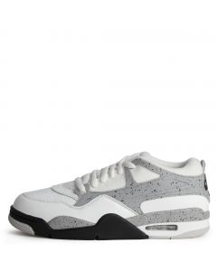 AIR JORDAN 4 RM Summit White/Fire Red-Black-Matte Silver