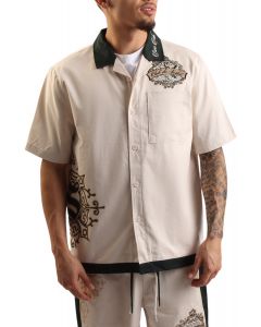 SMOKE RISE Club Soleil Camp Shirt WH25289SK-SCA - Shiekh