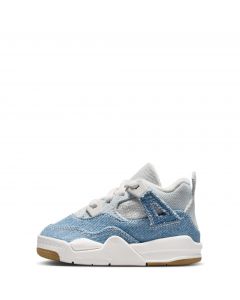 Jordan 4 Retro "Worn Blue Sail/Worn Blue-Metallic Gold