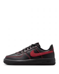 Pre-School Nike Force 1 Low LV8 3 Black/University Red-Black-Black