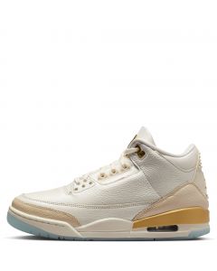 Air Jordan 3 Retro Champagne And Oysters  Sail/Team Gold-Pale Ivory-Metallic Gold