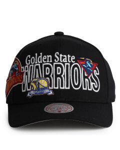 NBA Golden State Warriors Pro-Crown Fit Hat  Black