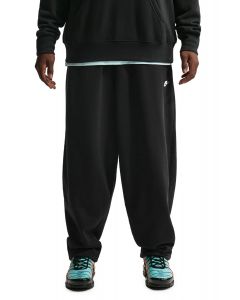 Sportswear Club Oversized French Terry Pants Black/White