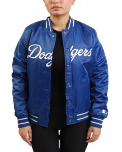 MLB Los Angeles Dodgers Varsity Jacket  Blue