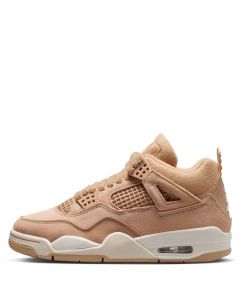 Air Jordan 4 Retro Cozy Girl  Hemp/Lt Orewood Brown