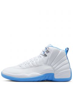 Air Jordan 12 Retro "Melo White/University Blue-Metallic Silver
