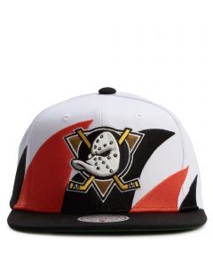 NHL Anaheim Ducks Vintage Sharktooth Original Fit Snapback White