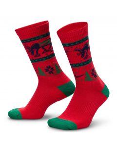 Everyday Plus Cushioned Winter Wonderland Crew Socks (2 Pairs) Multi Color