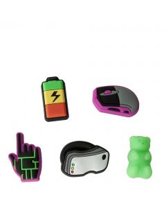 Metaverse Gaming 5 Pack Jibbitz Multi Color