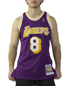 Los Angeles Lakers Kobe Bryant 1996-97 Authentic Road Jersey Purple