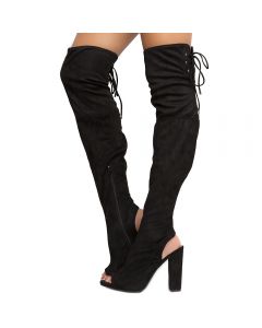 Womens Truffle-S Knee High Boot Black