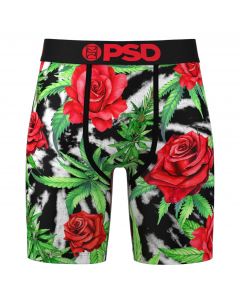 Red Rose Buds Boxer Briefs  Multi Color