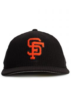 MLB San Francisco Giants Pre-Curved Chenille Pop Fitted Hat Black
