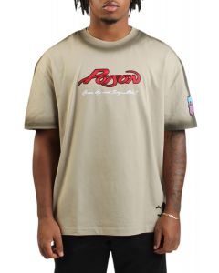 Poison Graphic T-Shirt Taupe