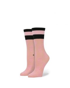Stance Lace Sock Pink Pink