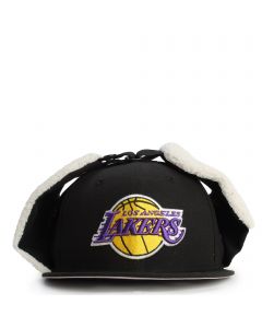 NBA Los Angeles Lakers Dog Ear 59FIFTY Fitted Hat  Black