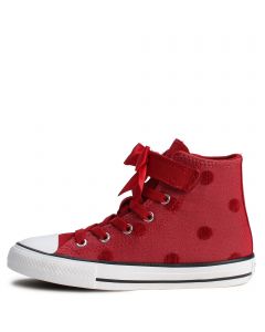 Pre-School Chuck Taylor All Star Polka Dots & Bow Easy On Days Ahead/White/Days Ahead