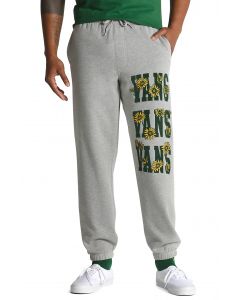 Flower Relaxed Sweatpants Grey