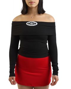Off Shoulder Top Black