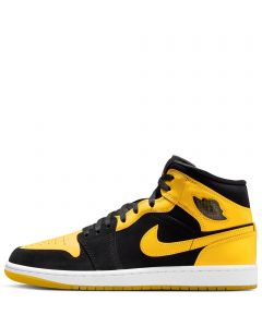 Air Jordan 1 Mid SE BLACK/VARSITY MAIZE-WHITE