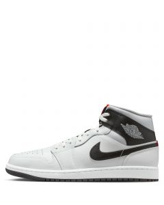Air Jordan 1 Mid Summit White/Black-Neutral Grey