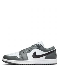 Air Jordan 1 Low White/Black-Iron Grey