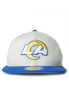 Los Angeles Ram Fitted White/Blue