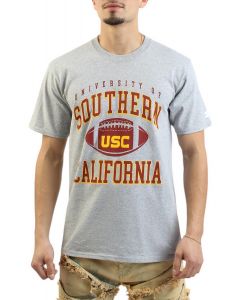 USC Football tee - Gray/R/Yell GRAY/RED/YELLOW