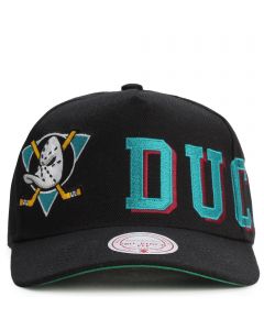 NHL Anaheim Ducks Busted Logo Pro Pinch Snapback Black