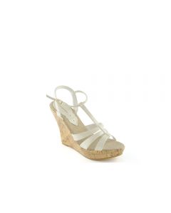 Iris-H Wedge Sandal Off-White