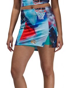 Printed Knit Skort Multi color