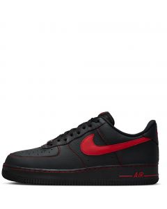 Nike Air Force 1 '07 LV8 Black/University Red-Black-Black